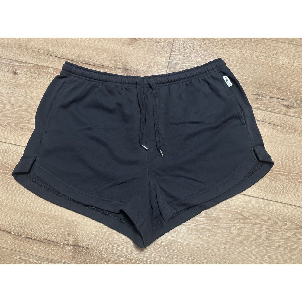Women's Calia Terry Dolphin Hem Shorts Black XL Worn Once EUC!